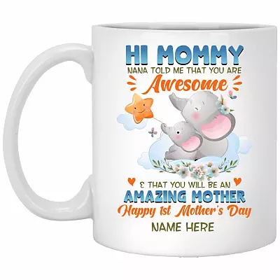 Personalized Mug, White, 11 oz. White Mug