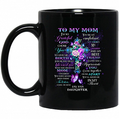 11 oz. Black Mug