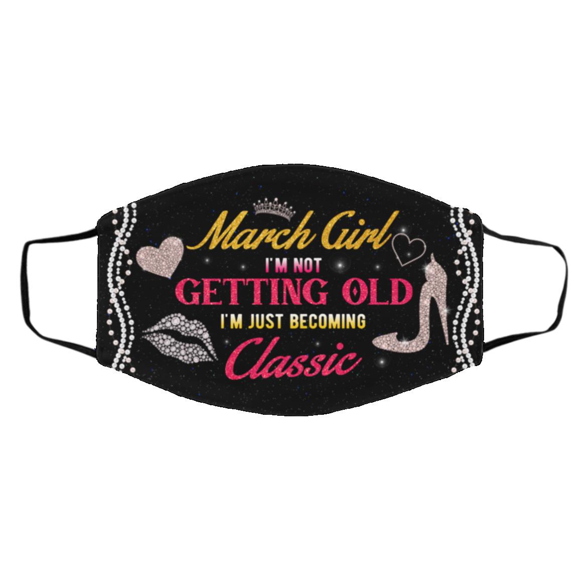 Mar Mask, White, Cloth Face Cover – Medium/Large