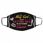 May Mask, White, Cloth Face Cover – Medium/Large May Mask, White, Cloth Face Cover – Medium/Large