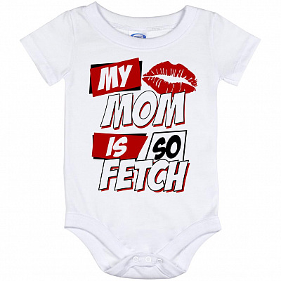 My mom onesie, White, Baby Onesie - 12 Month