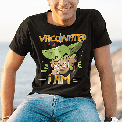 Alternative view of Baby Vaccinated 2021 I'm T-Shirt