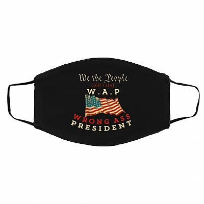 FMA Med/Lg Face Mask, Black, Cloth Face Cover – Medium/Large