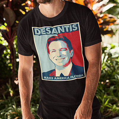 Alternative view of Desantis Make America Florida T-Shirt