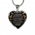 Surrounded By Your Glory What Will My Heart Feel Will I Dance For You Jesus Heart Pendant Necklace - Heart Luxury Necklace (Silver) Surrounded By Your Glory What Will My Heart Feel Will I Dance For You Jesus Heart Pendant Necklace - Heart Luxury Necklace (Silver)