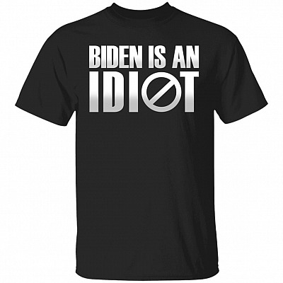 biden shirt, Black, Unisex T-Shirt