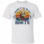 Vintage Blame Shirt, White, Unisex T-Shirt