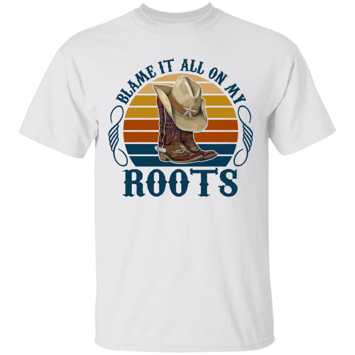 Vintage Blame Shirt, White, Unisex T-Shirt