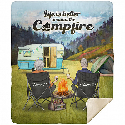 Premium Mink Sherpa Blanket - 50x60