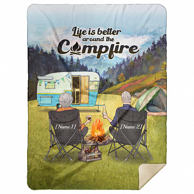 Premium Mink Sherpa Blanket - 60x80