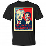 Trump Desantis Make America, Black, Unisex T-Shirt Trump Desantis Make America, Black, Unisex T-Shirt