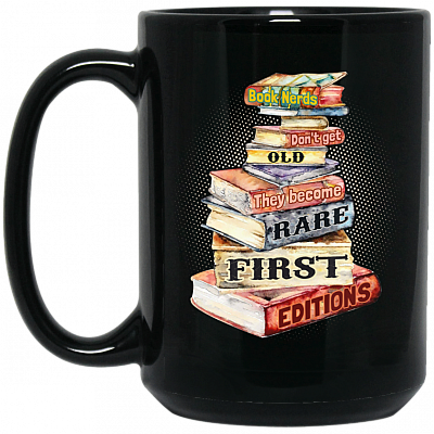15 oz. Black Mug