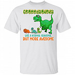 Grammysaurus T, White, Unisex T-Shirt