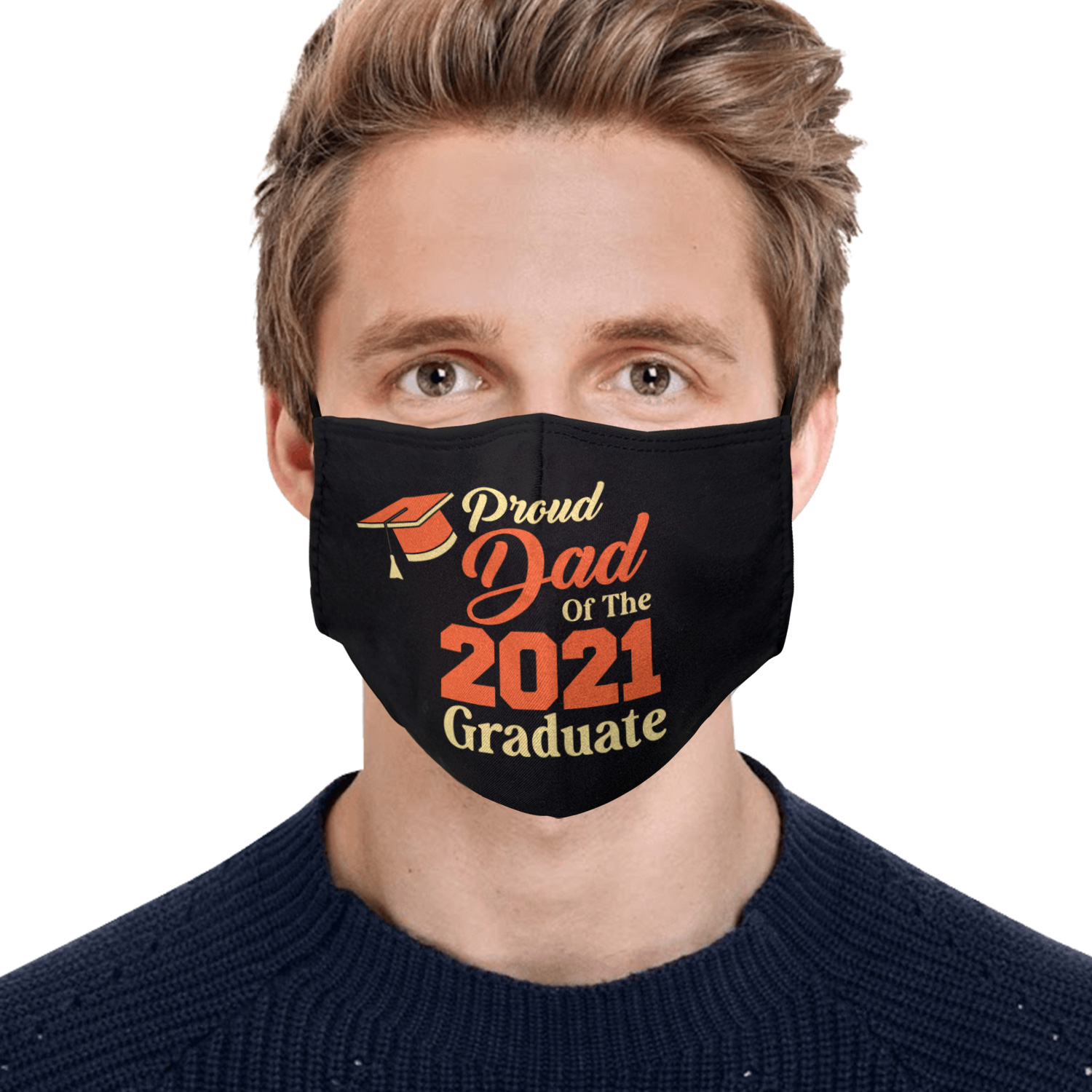 84 HG_ Proud Mom Graduate DAD-mk