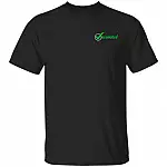 Moderna Vaccinated 1 Left Chest T-Shirt, Black, Unisex T-Shirt Moderna Vaccinated 1 Left Chest T-Shirt, Black, Unisex T-Shirt