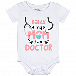 mom is doctor, White, Baby Onesie - 12 Month