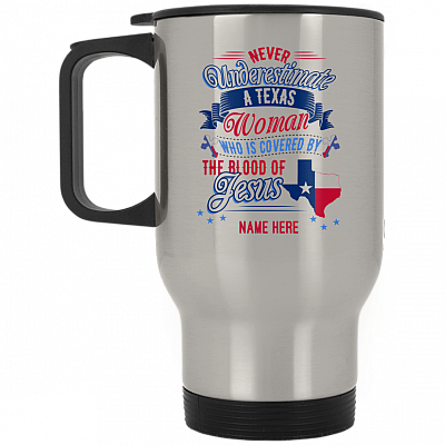 14 oz. Silver Travel Mug