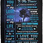 VPM Cozy Plush Fleece Blanket - 50x60, White, Cozy Plush Fleece Blanket - 50x60