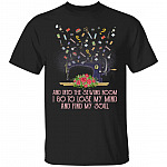 And Into The Sewing RoGifts, Black, Unisex T-Shirt