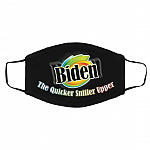 The Quick Sniffer mask, Black, Cloth Face Cover – Medium/Large The Quick Sniffer mask, Black, Cloth Face Cover – Medium/Large