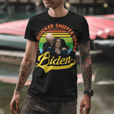 Alternative view of The Quick Sniffer Upper Joe Biden T-Shirt