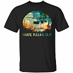 Funny Camping I Hate Pulling Out Camper Galaxy T-Shirt, Black, Unisex T-Shirt