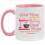 good moms, White/Pink, 11 oz. Accent Mug