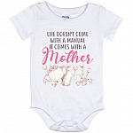 mother onesie, White, Baby Onesie - 12 Month