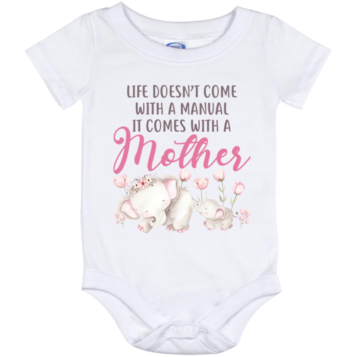mother onesie, White, Baby Onesie - 12 Month