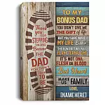 Personalized To My Canvas, White, 0.75'' Framed Canvas