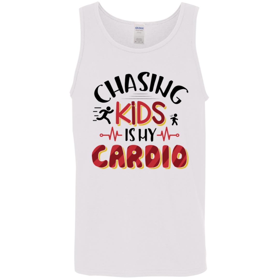Chasing Tank Top, White, Unisex Tank Top Chasing Tank Top, White, Unisex Tank Top