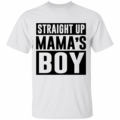 mamaboy, White, Youth T-Shirt