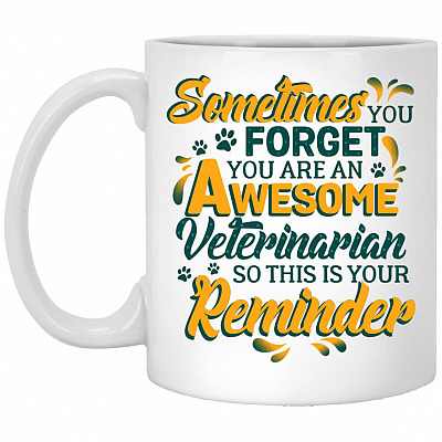 Sometimes You Forget, White, 11 oz. White Mug