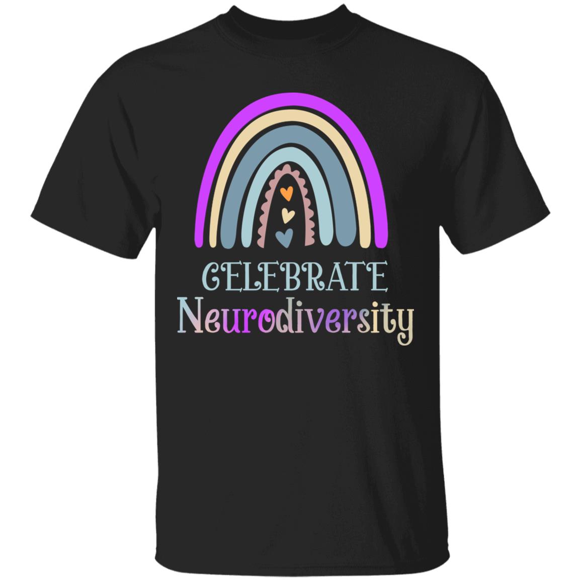 neurodiversity shirt, Black, Unisex T-Shirt