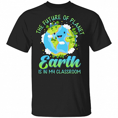 Planet Earth T, Black, Unisex T-Shirt