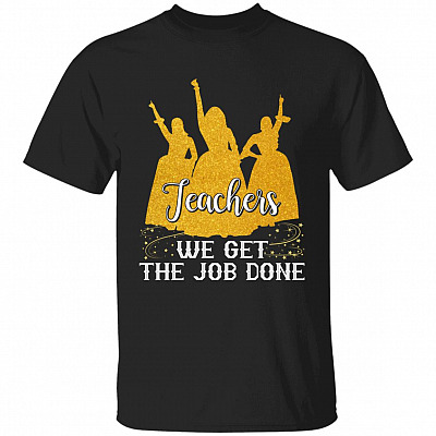 teacher, Black, Unisex T-Shirt