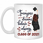 Imagine brrow Mug, White, 11 oz. White Mug