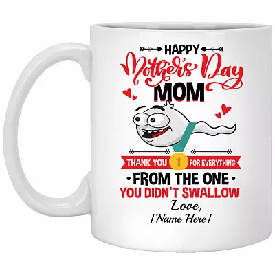 Personalized Mug, White, 11 oz. White Mug