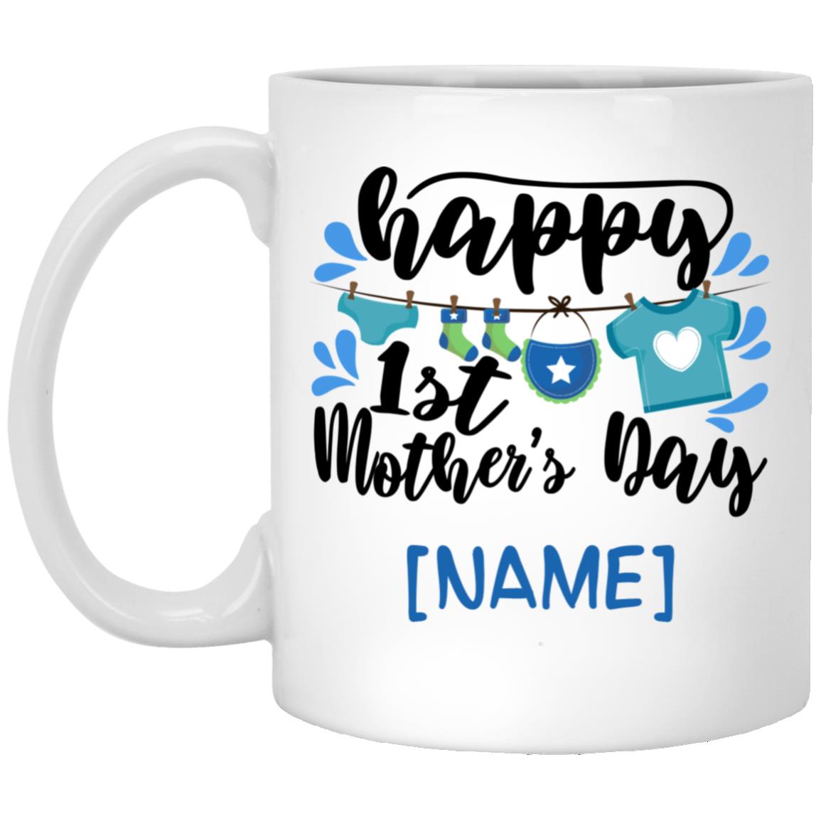 Personalized mom mug, White, 11 oz. White Mug Personalized mom mug, White, 11 oz. White Mug