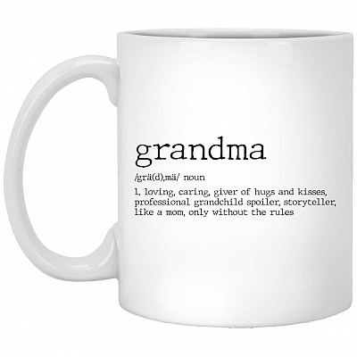 grandmam mug, White, 11 oz. White Mug
