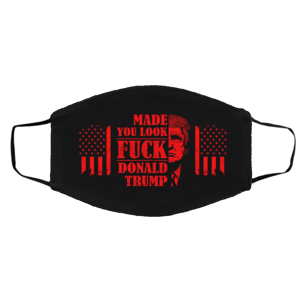 Made You Mask Cover, White, Cloth Face Cover – Medium/Large