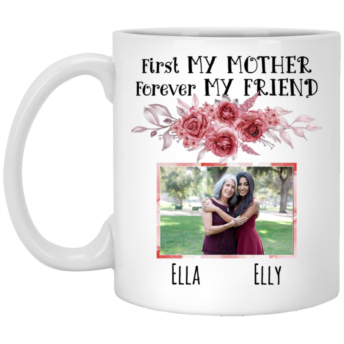 Personalized Photo Mug, White, 11 oz. White Mug