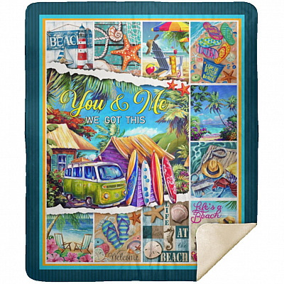 Premium Mink Sherpa Blanket - 50x60