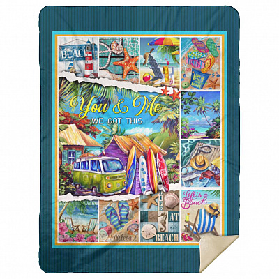 Premium Mink Sherpa Blanket - 60x80