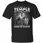 My Body Is A Temple Ancie Shirt, Black, Unisex T-Shirt