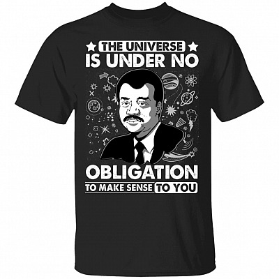 universe shirt, Black, Unisex T-Shirt