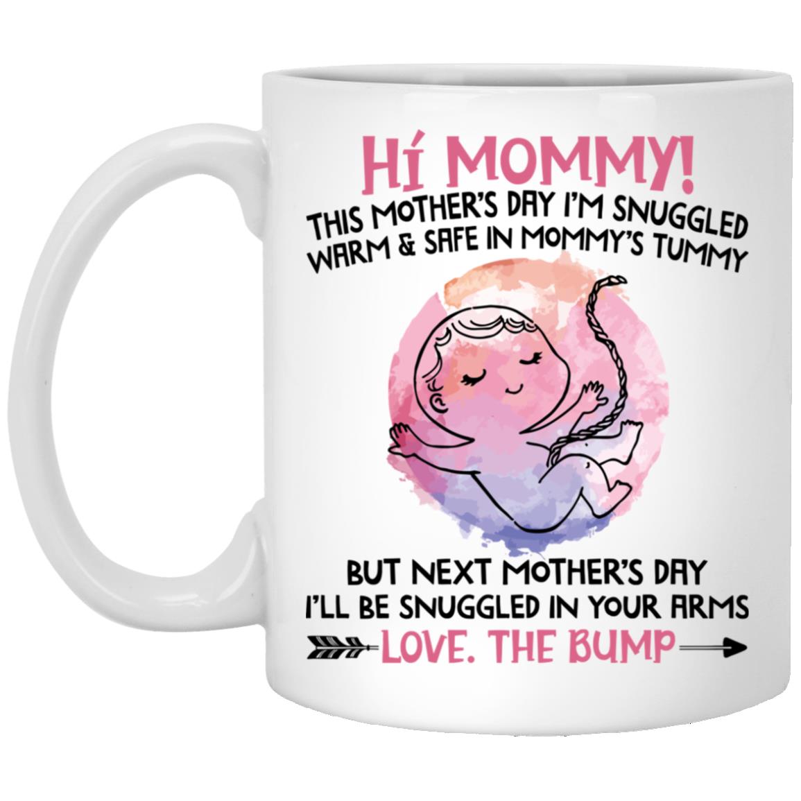 Hi Mommy Next Mother's DMug, White, 11 oz. White Mug