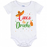 cinco, White, Baby Onesie - 12 Month