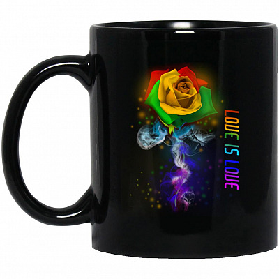 11 oz. Black Mug