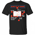 books shirt, Black, Unisex T-Shirt